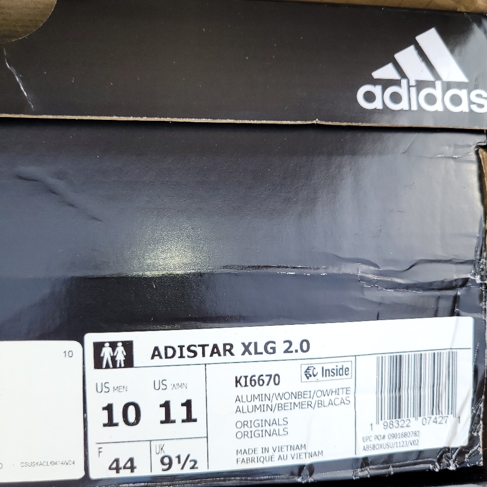 *SALE!** Womens Adidas adistar XLG 2.0 SQUID Kl6670 Running Shoes 2026 Sz 8.5-12 - Picture 7 of 15